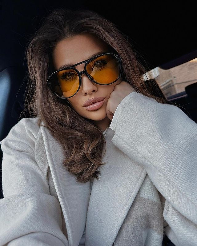 Слънчеви очила Amira Yellow