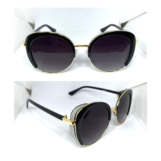 Слънчеви очила Yasmina  Black and Silver