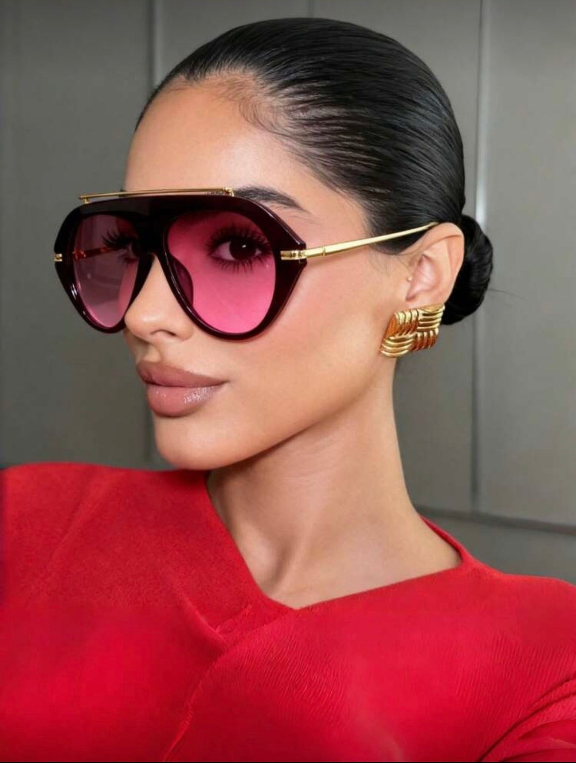 Слънчеви очила Yasmina Cherry