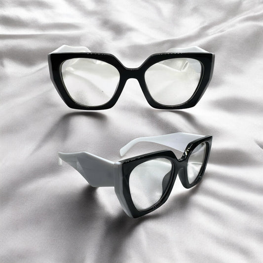 Очила 27 White Black