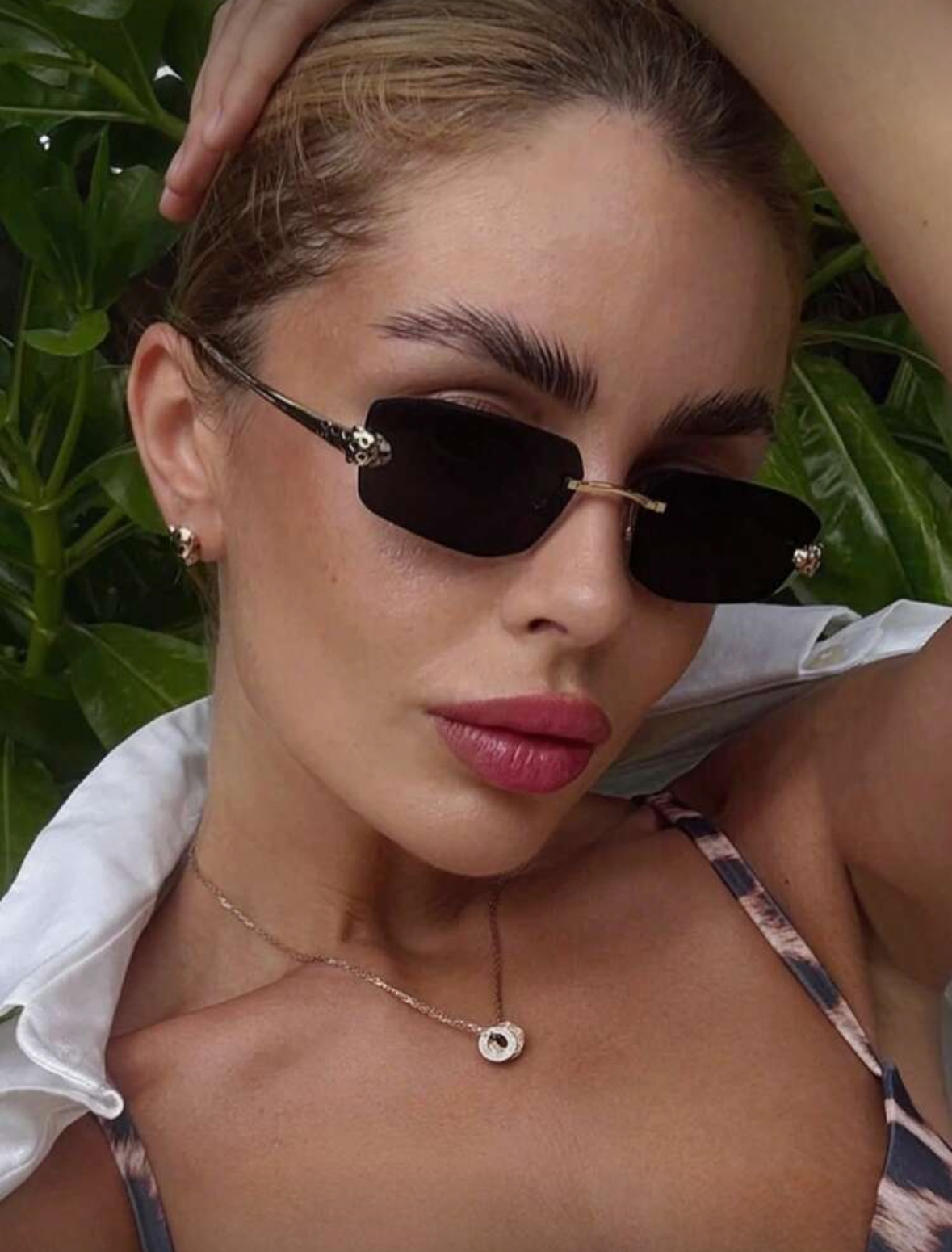 Слънчеви очила Aliya Black